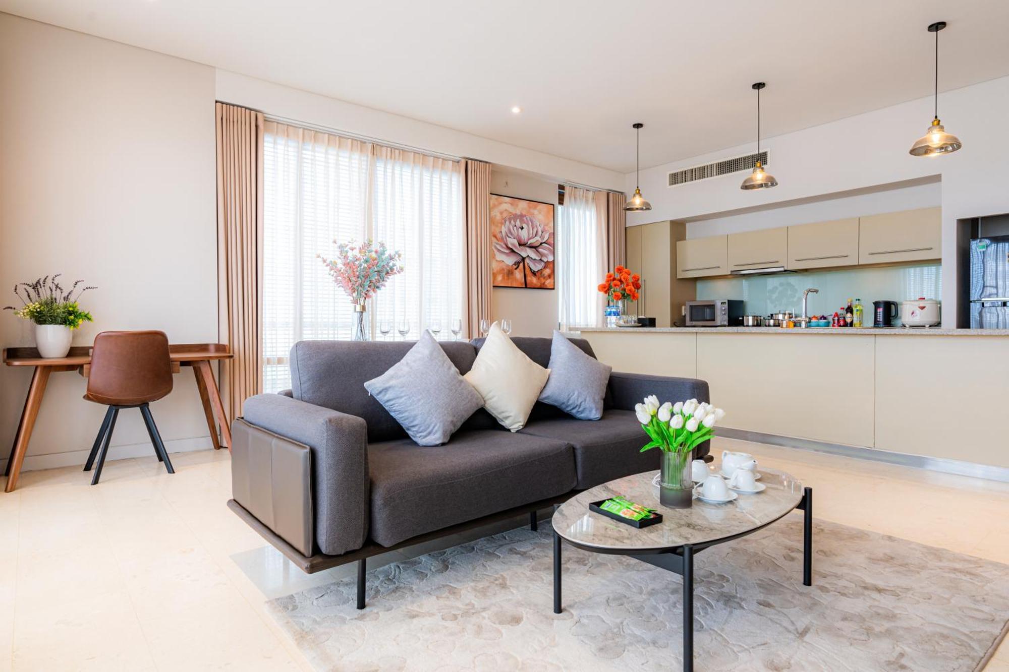 הו צ'י מין סיטי Park View Avalon Apartment District 1 Hcm City מראה חיצוני תמונה