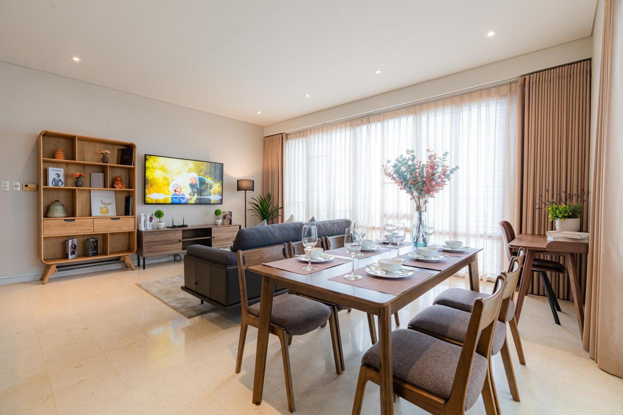 הו צ'י מין סיטי Park View Avalon Apartment District 1 Hcm City מראה חיצוני תמונה